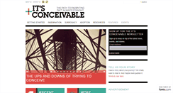 Desktop Screenshot of itsconceivablenow.com